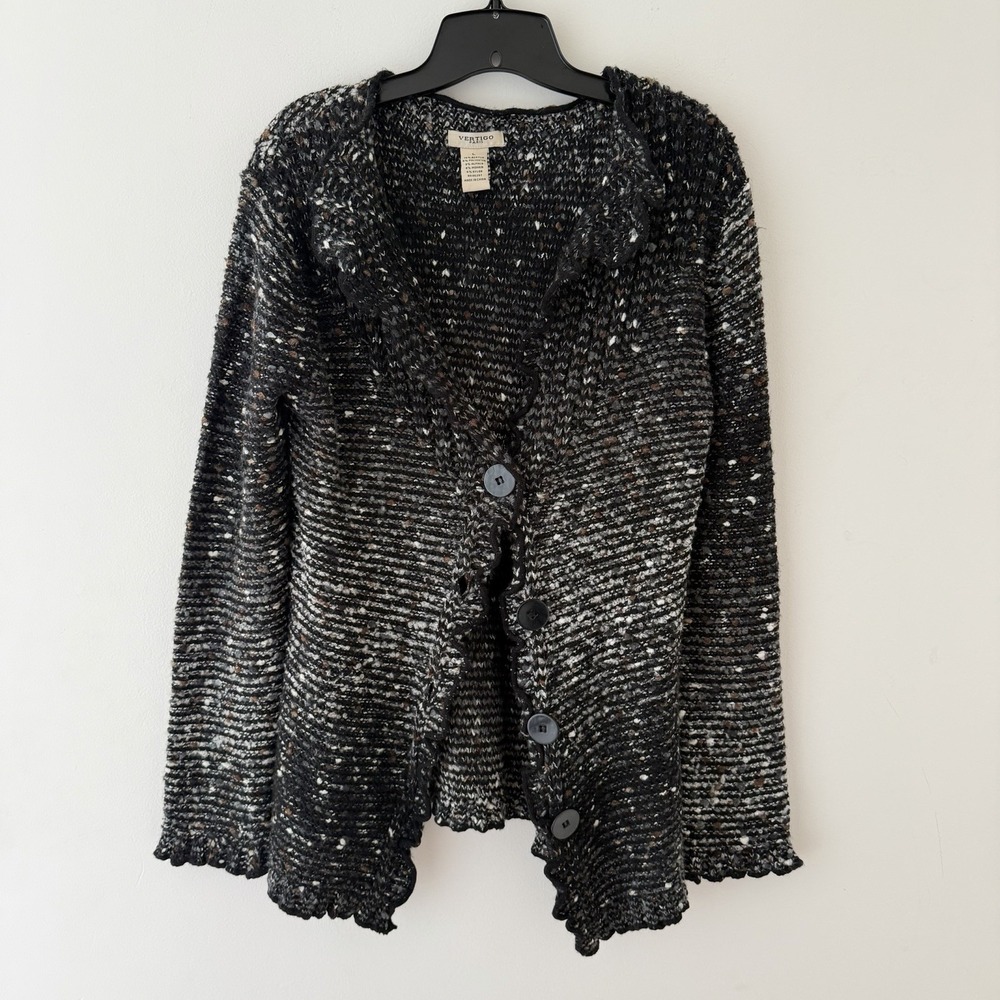 Fairy Grunge‎ Textured Knit Cardigan